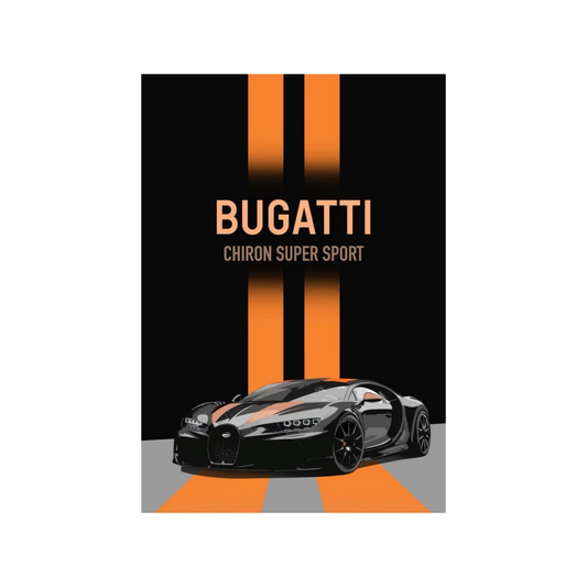 Bugatti Themed Cars Posters