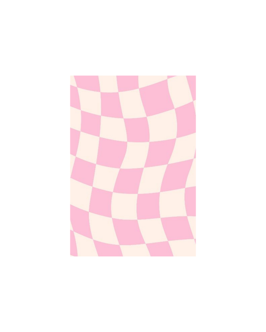 Aesthetic Checkered Themed Posters