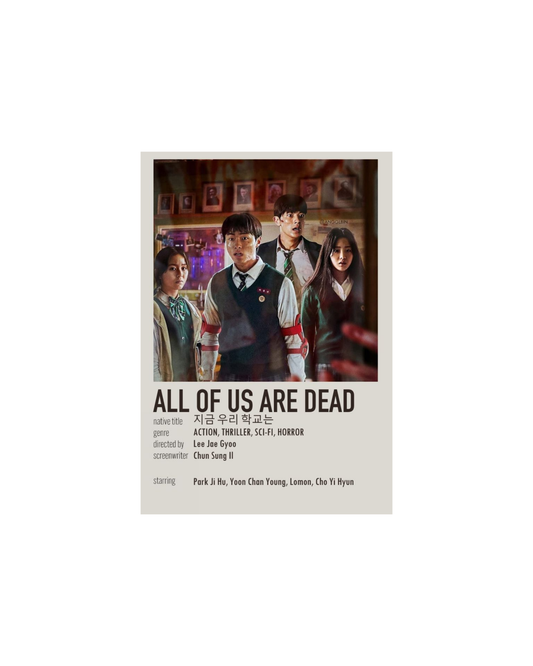 All of us are dead Posters