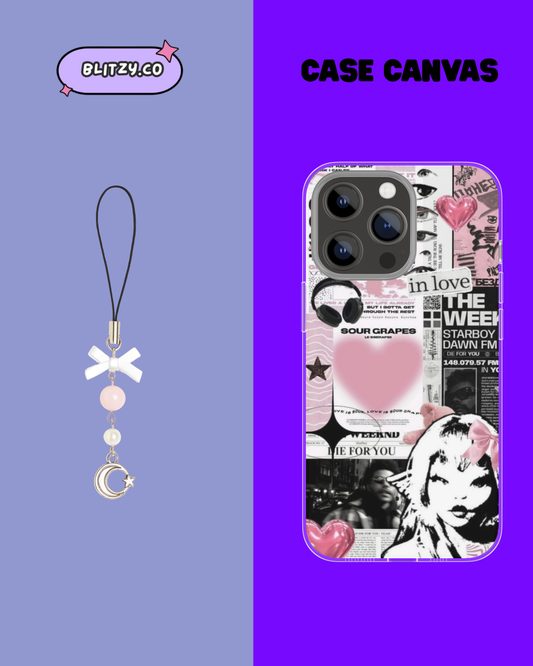 Celestial dreams Themed Phone Case & Charm