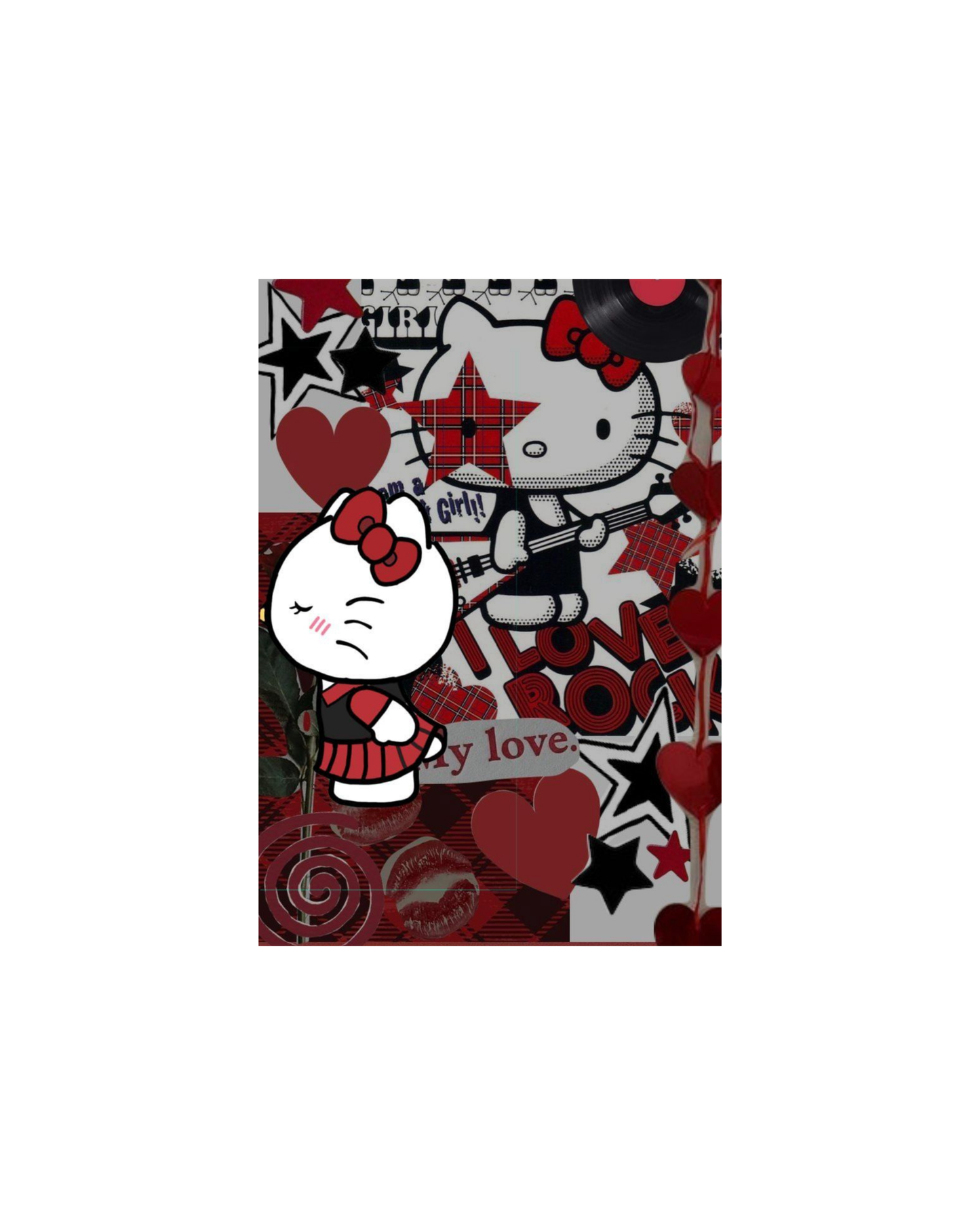 Hello Kitty Themed Posters
