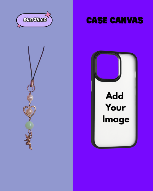 Add Your Design Phone Case with Charm