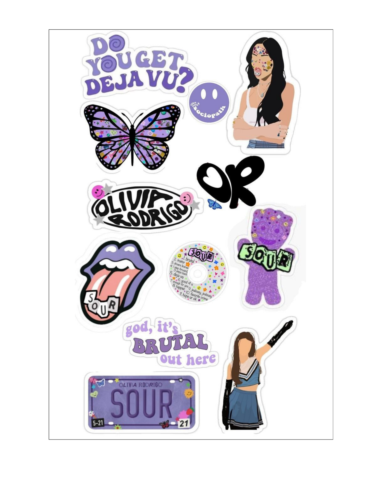 Movies & Artists Stickers