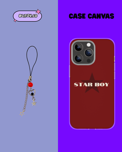 Star Girl Themed Phone Case & Charm
