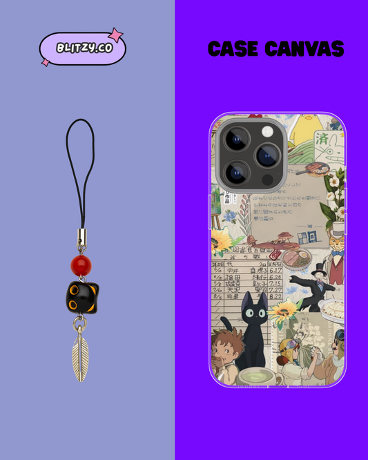 Meow Majesty Themed Phone Case & Charm