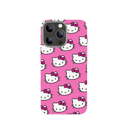 Hello kitty Themed Glossy Phone Case