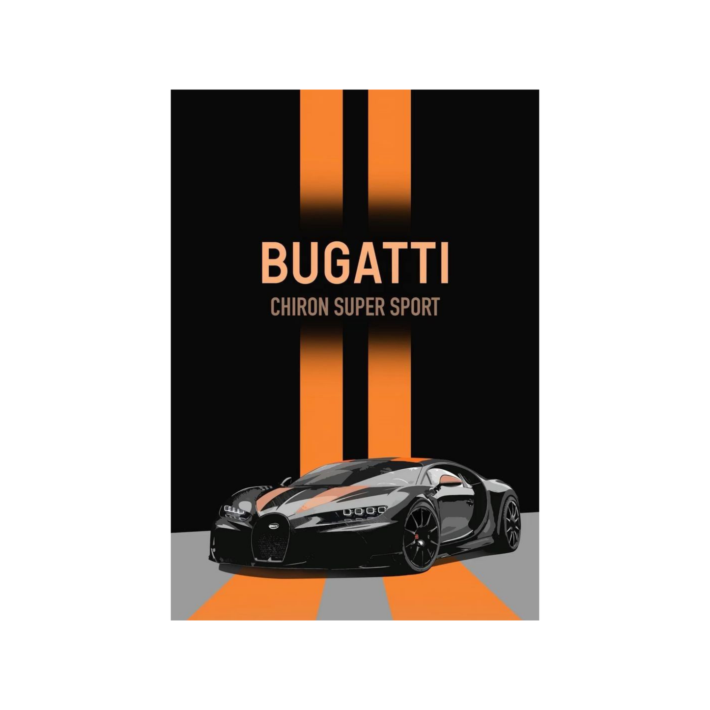 Bugatti Themed Cars Posters