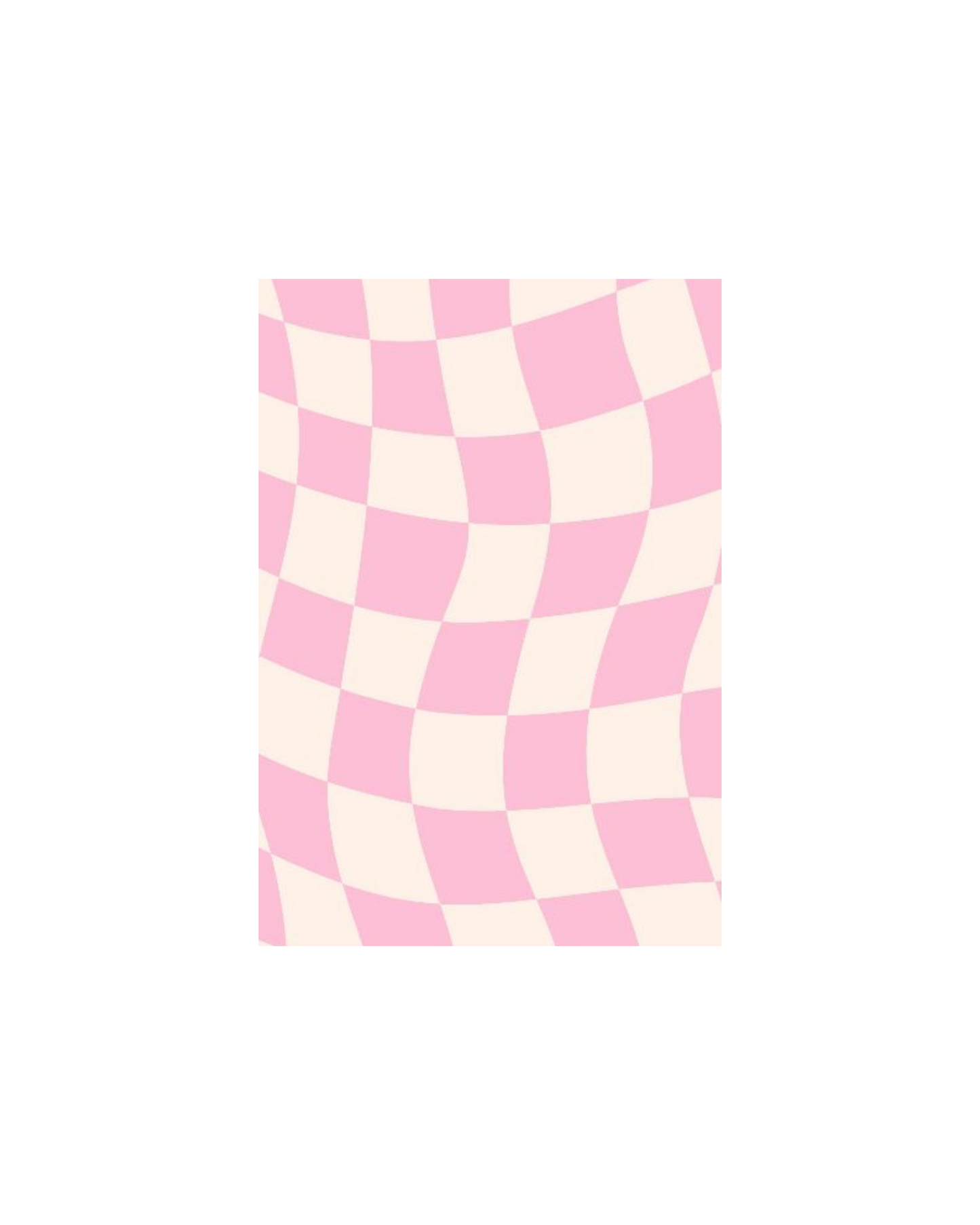 Aesthetic Checkered Themed Posters