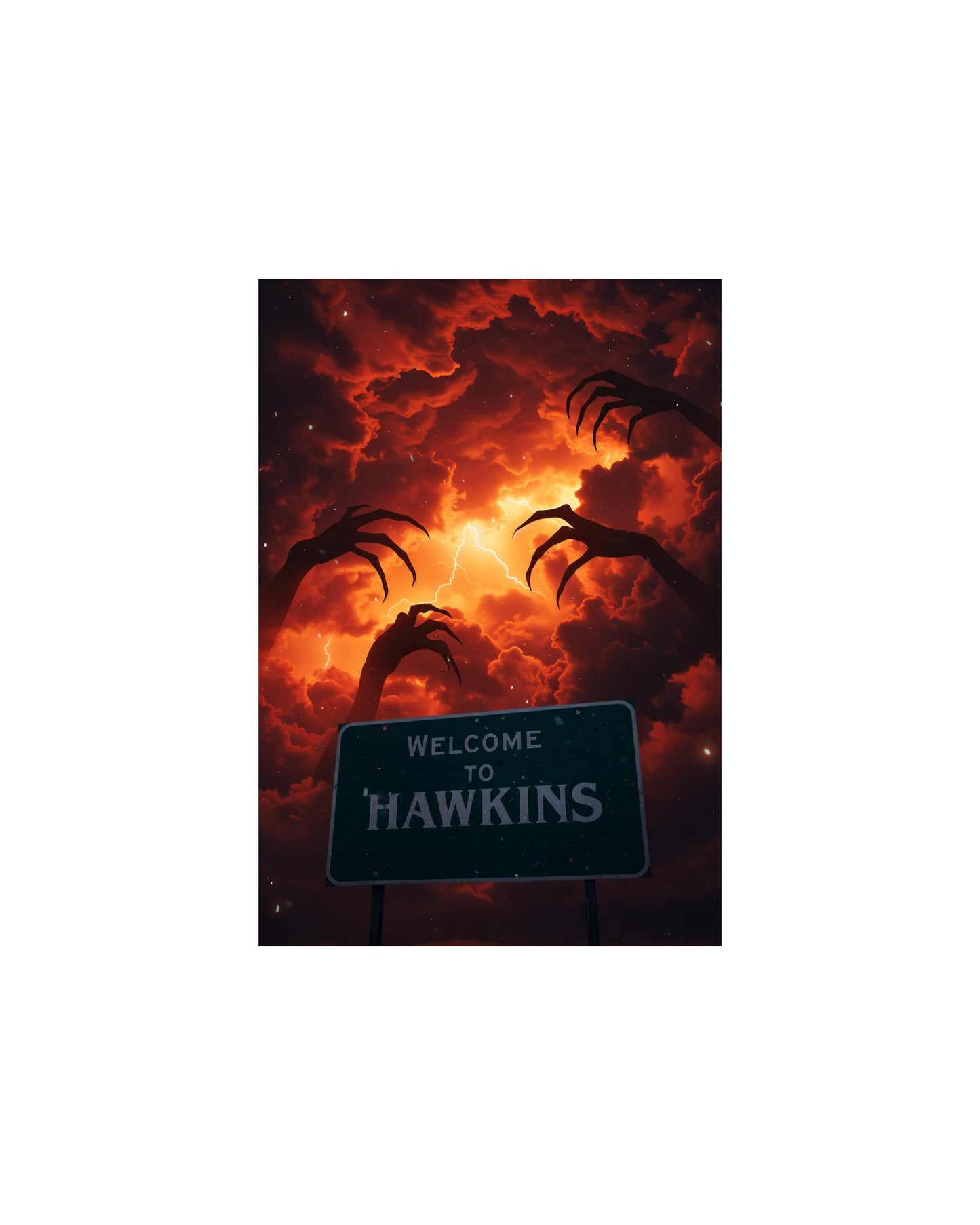 Stranger Things Themed Posters