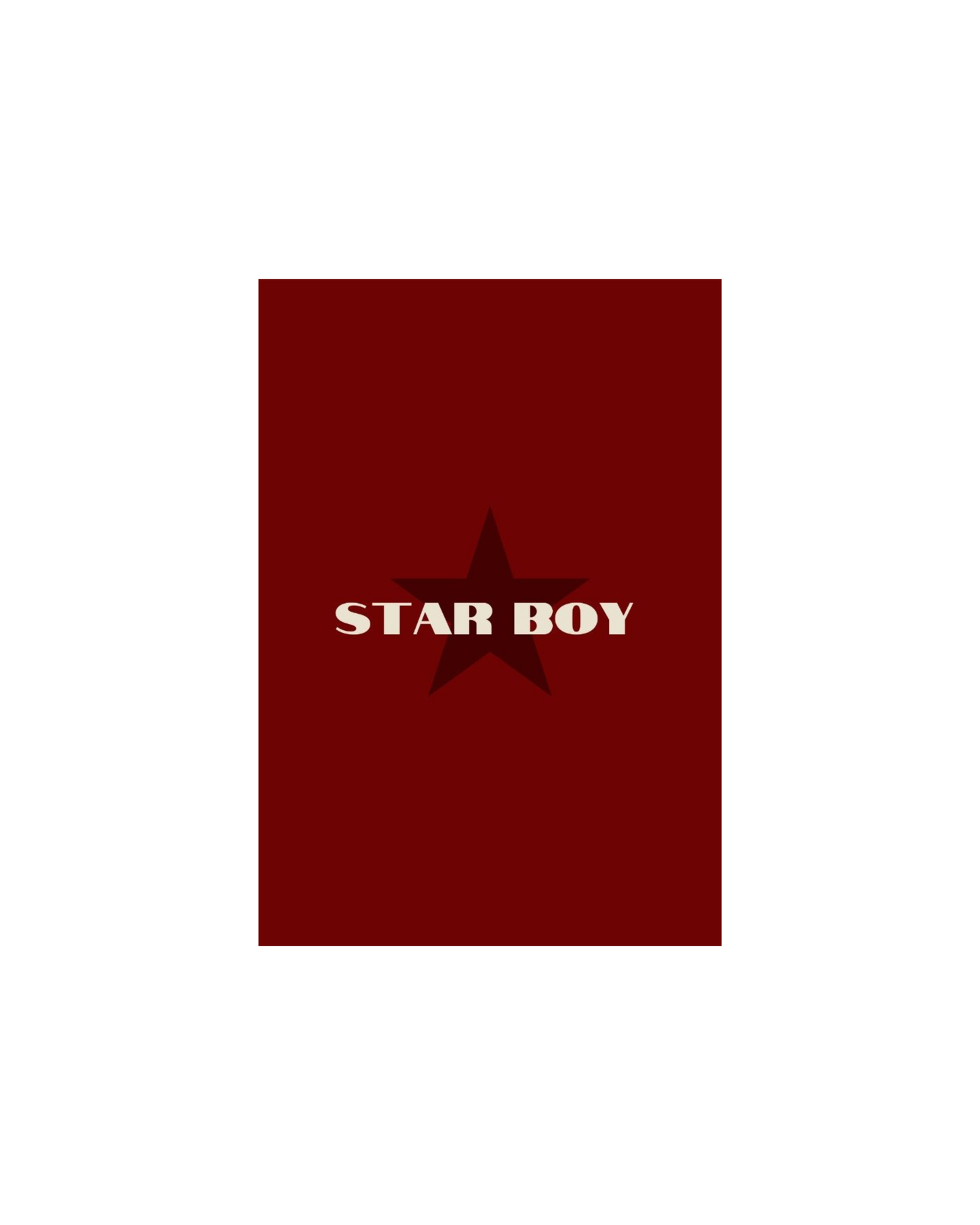 Star Girl-Boy Themed Posters