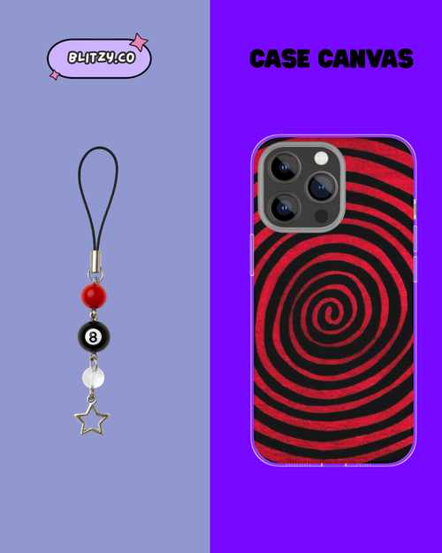 8 ballin' Phone Case & Charm