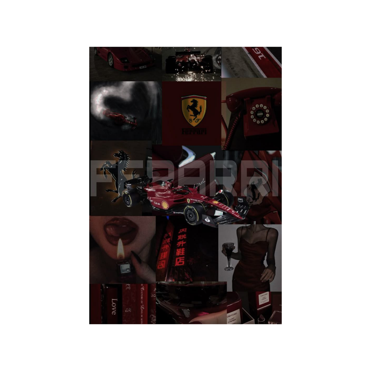 Ferrari Themed Posters - Vol II