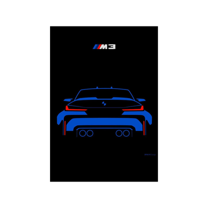 Bmw Themed Car Posters - Vol II