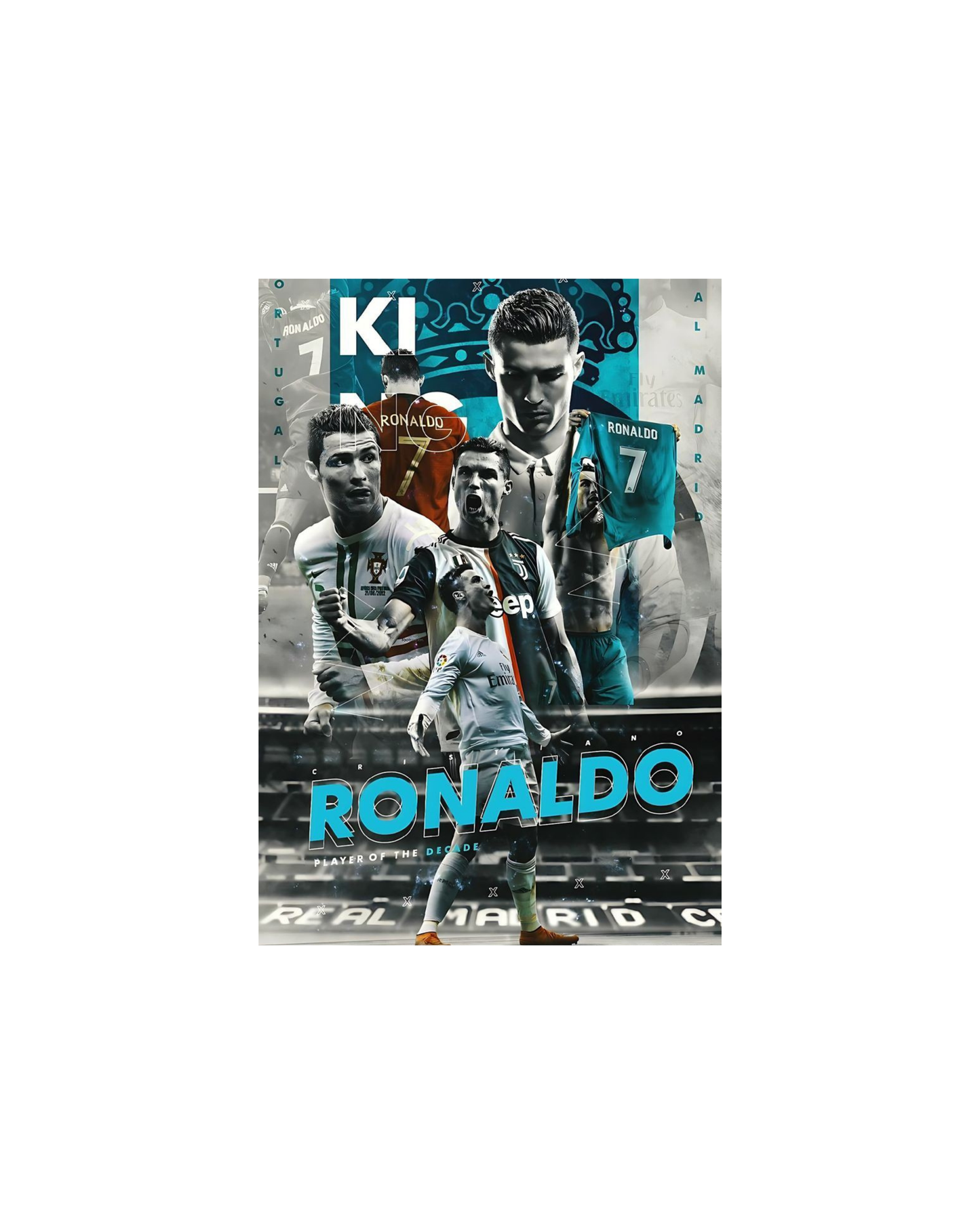 Cristiano Ronaldo Themed Posters