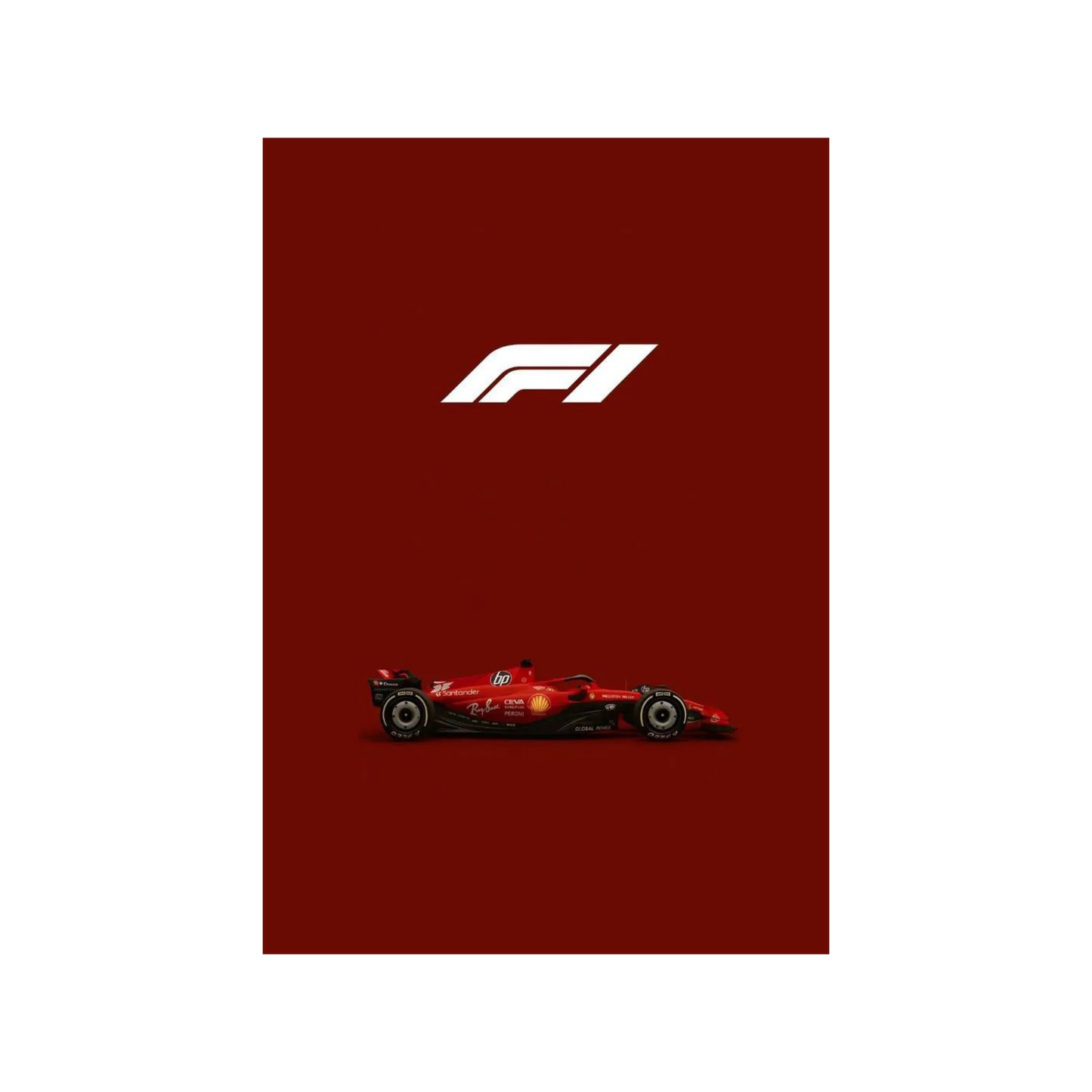 Ferrari Themed Posters - Vol I