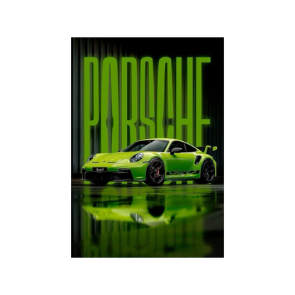Porsche Themed Car Posters