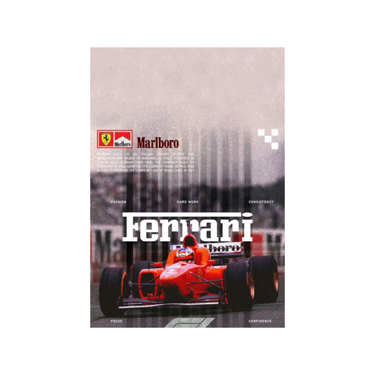 Ferrari Themed Posters - Vol I
