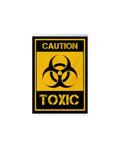 Sarcastic Warning Themed Posters