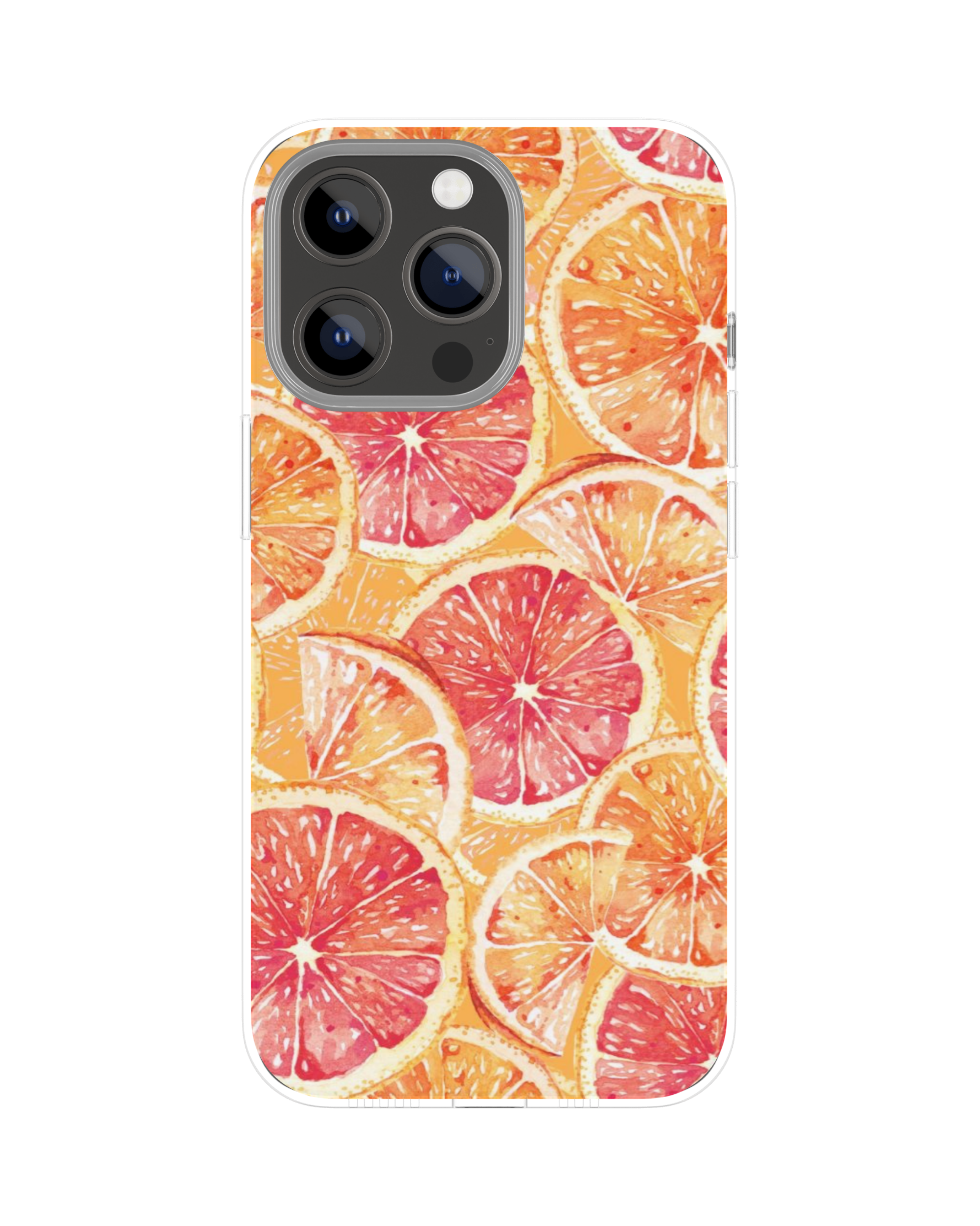 2D Fruits Themed Phone Case