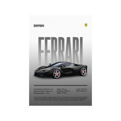 Ferrari Themed Posters - Vol I