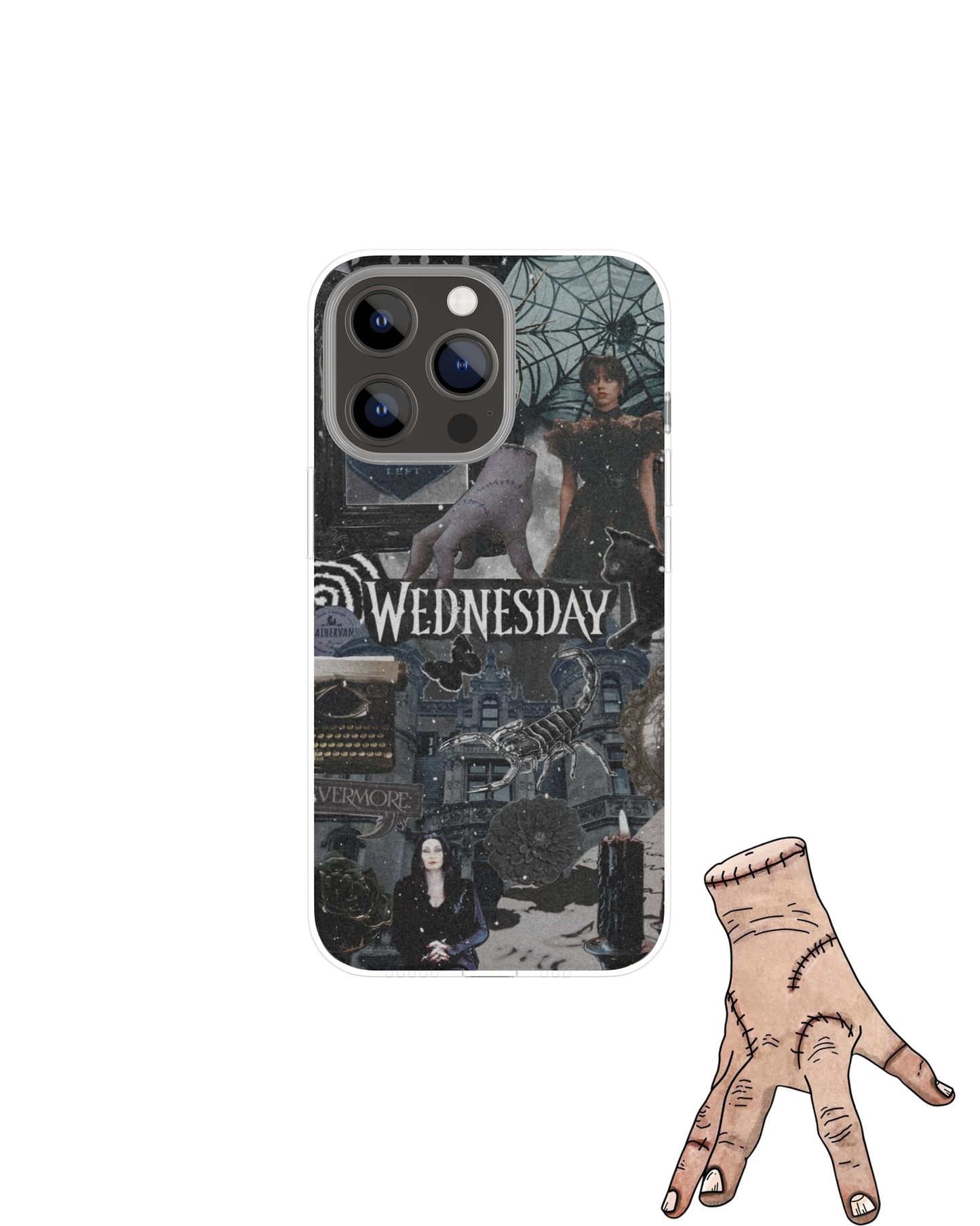 Wednesday Themed Phone Case