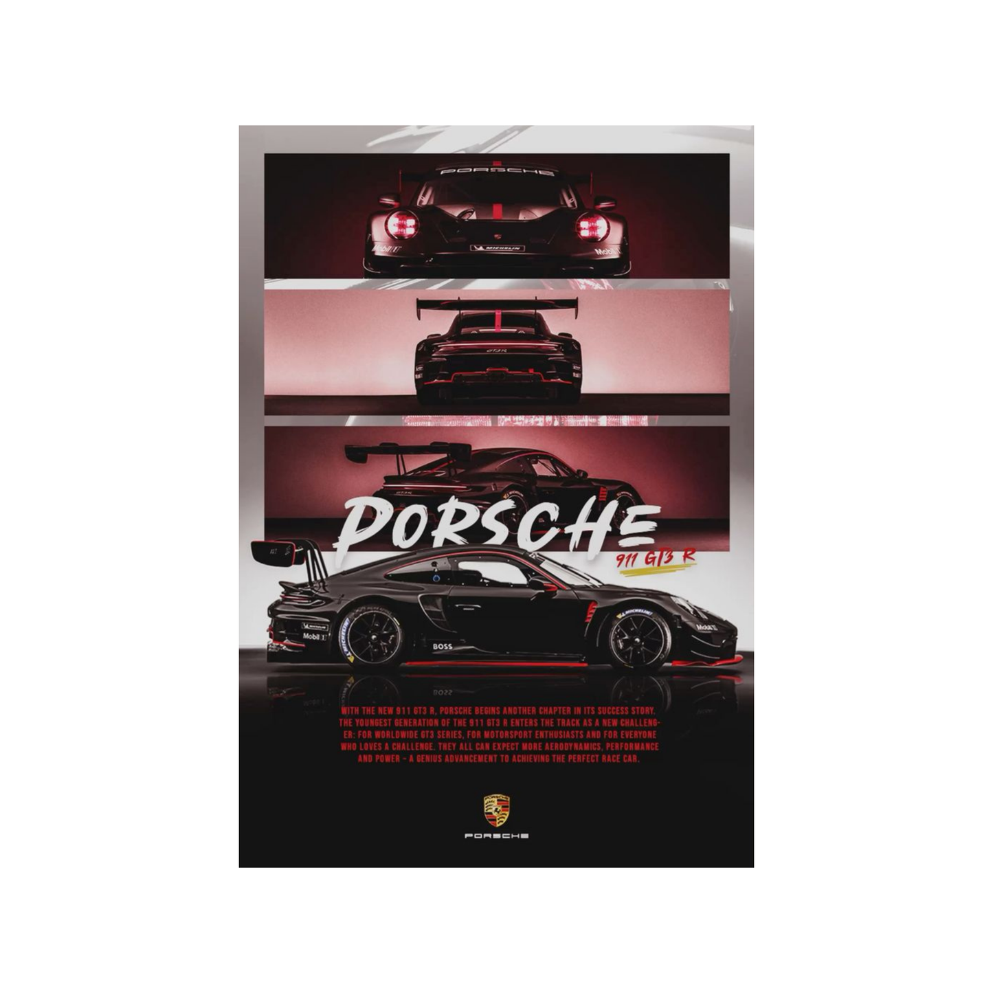Porsche Themed Car Posters