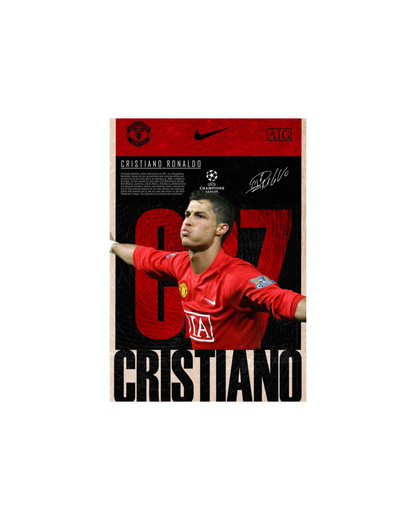 Cristiano Ronaldo Themed Posters