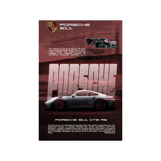 Porsche Themed Car Posters