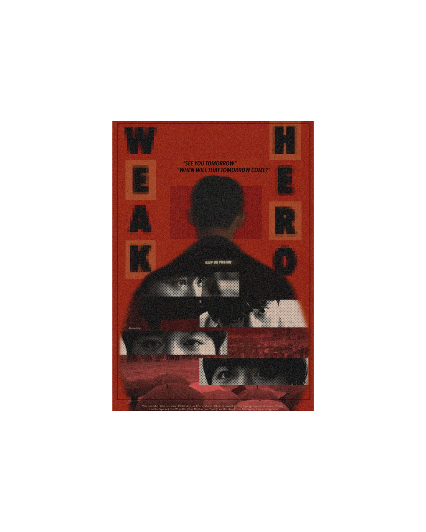 Weak Hero Themed Posters