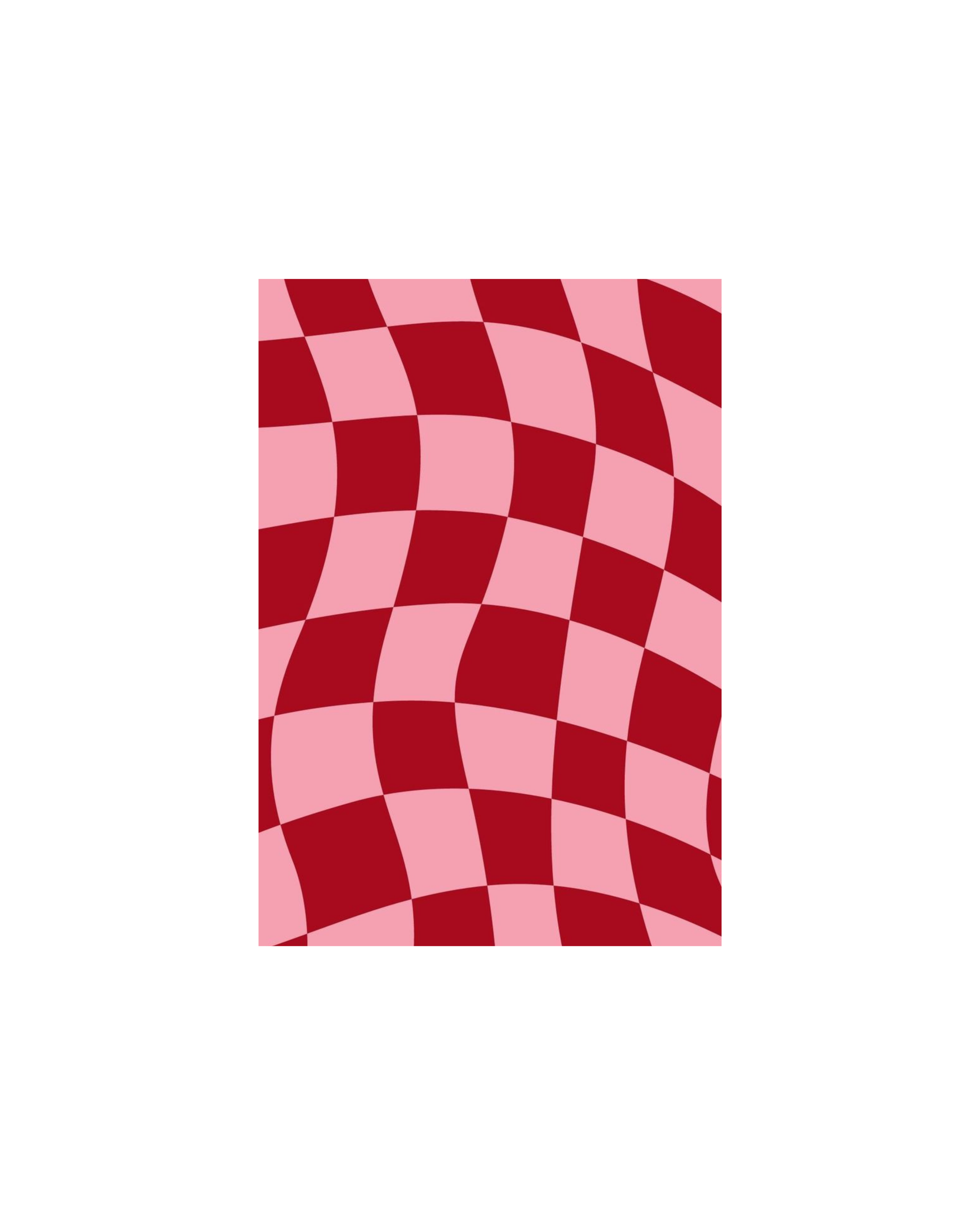 Aesthetic Checkered Themed Posters