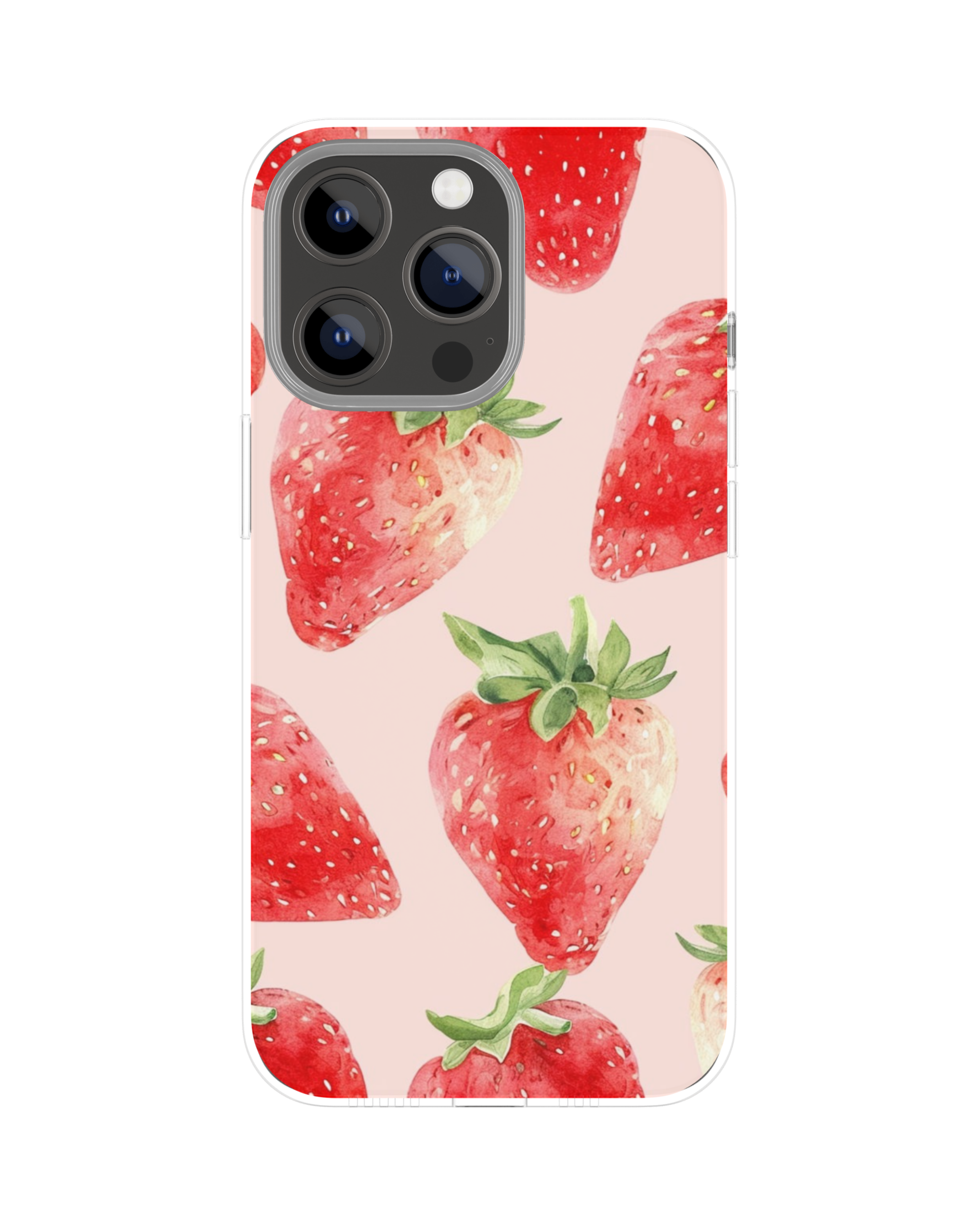 2D Fruits Themed Phone Case
