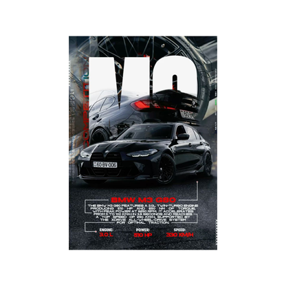 BMW Themed Car Posters - Vol I