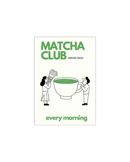 Matcha Girl Themed Posters