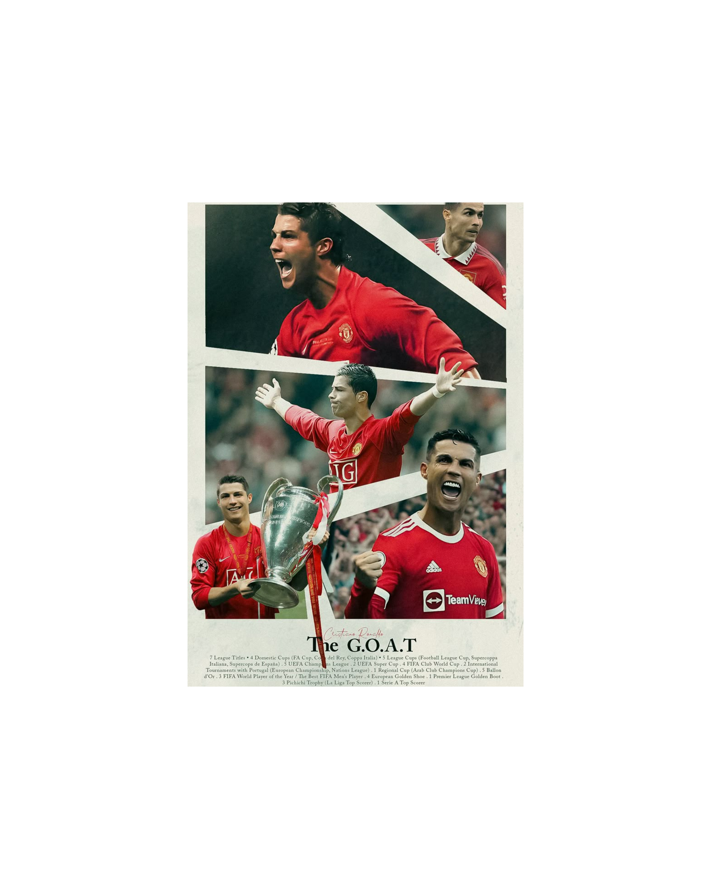 Cristiano Ronaldo Themed Posters