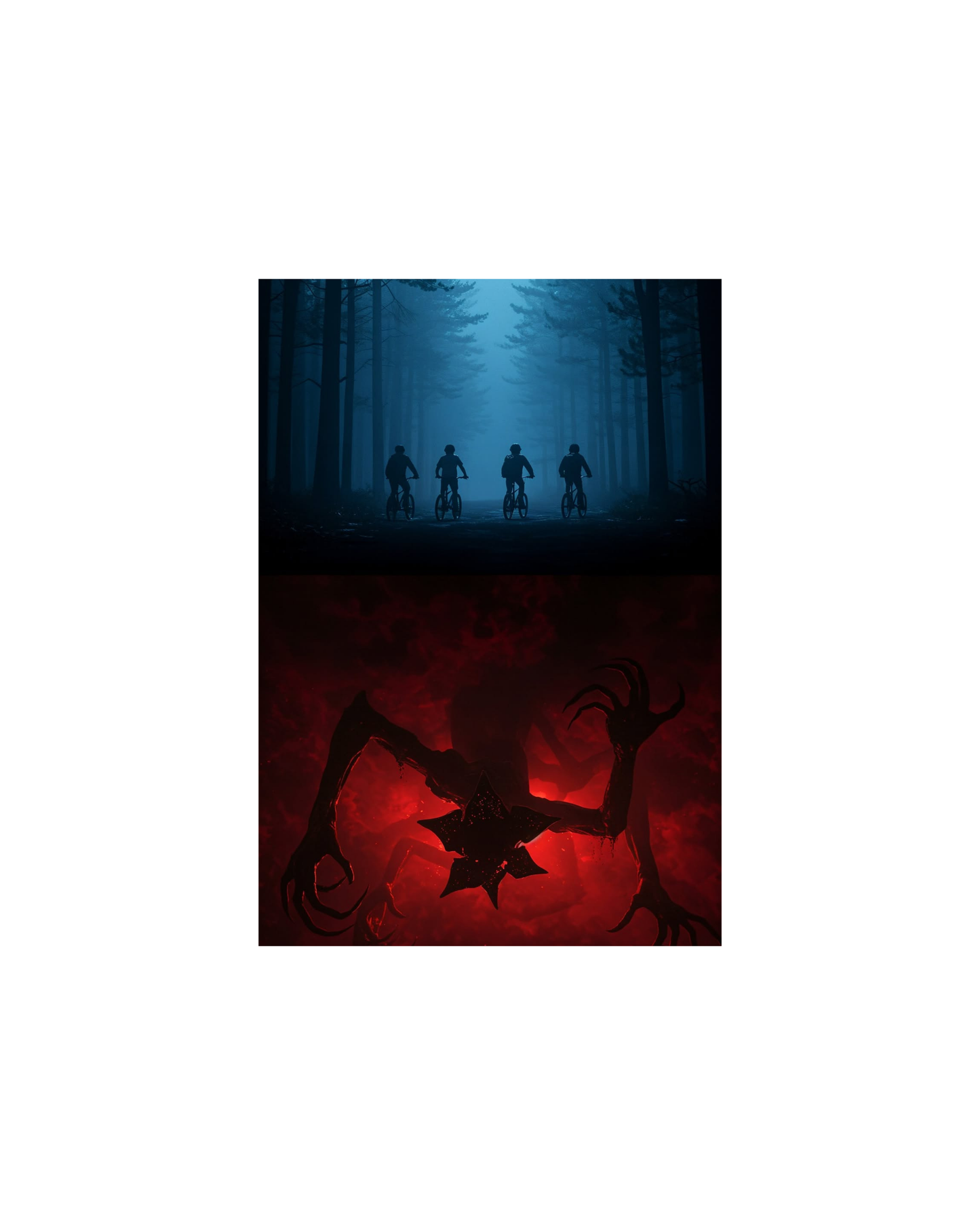Stranger Things Themed Posters
