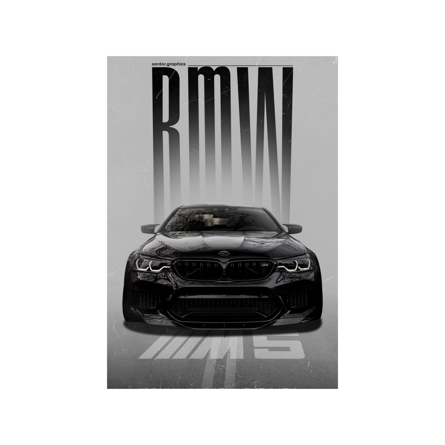 Bmw Themed Car Posters - Vol II