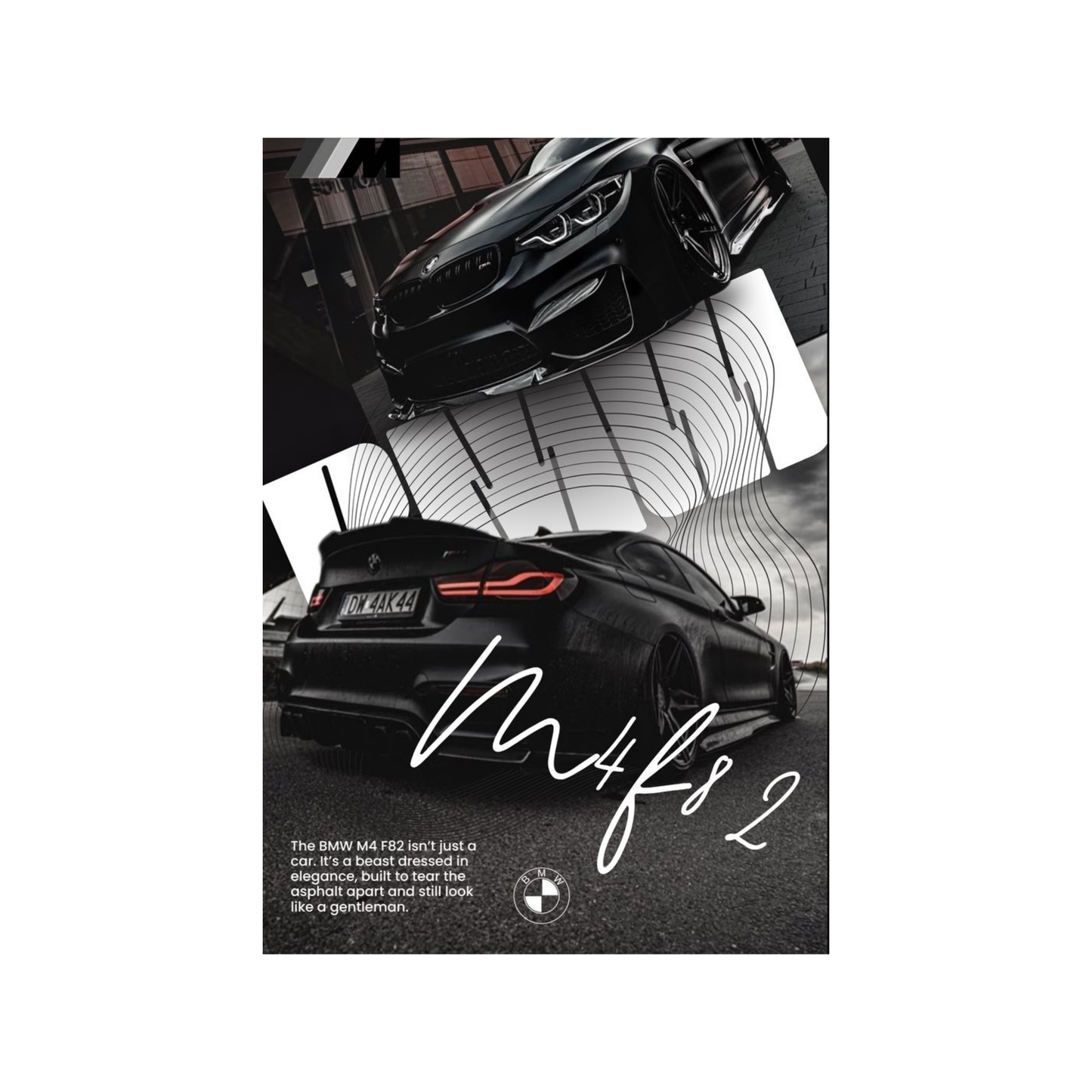 Bmw Themed Car Posters - Vol II