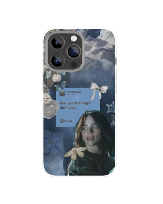 Billie Elish Themed Phone Case