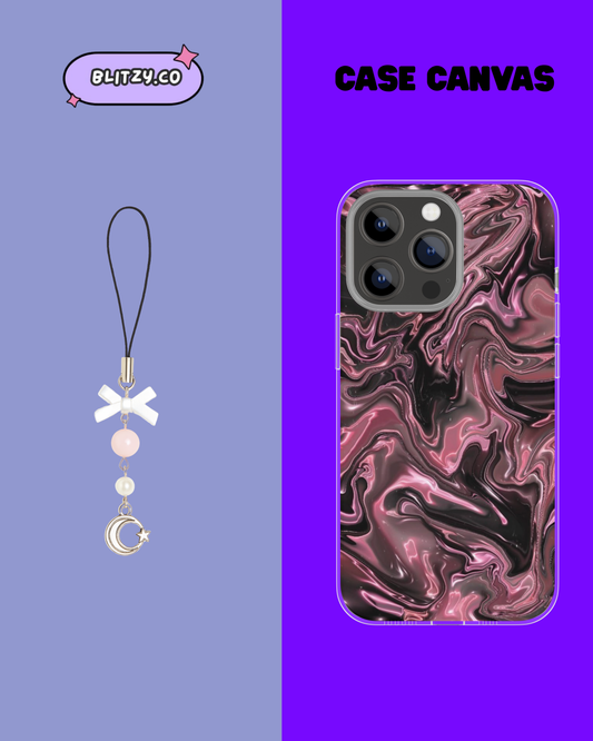 Celestial dreams Themed Phone Case & Charm