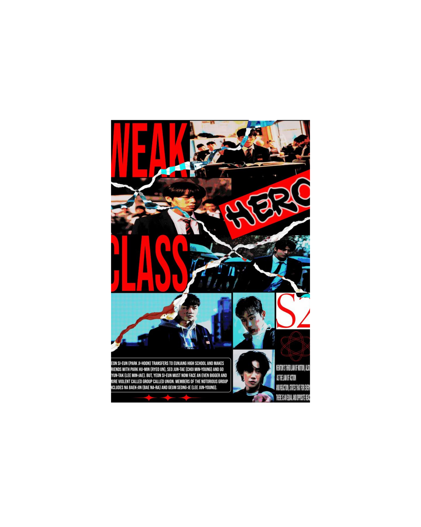 Weak Hero Themed Posters
