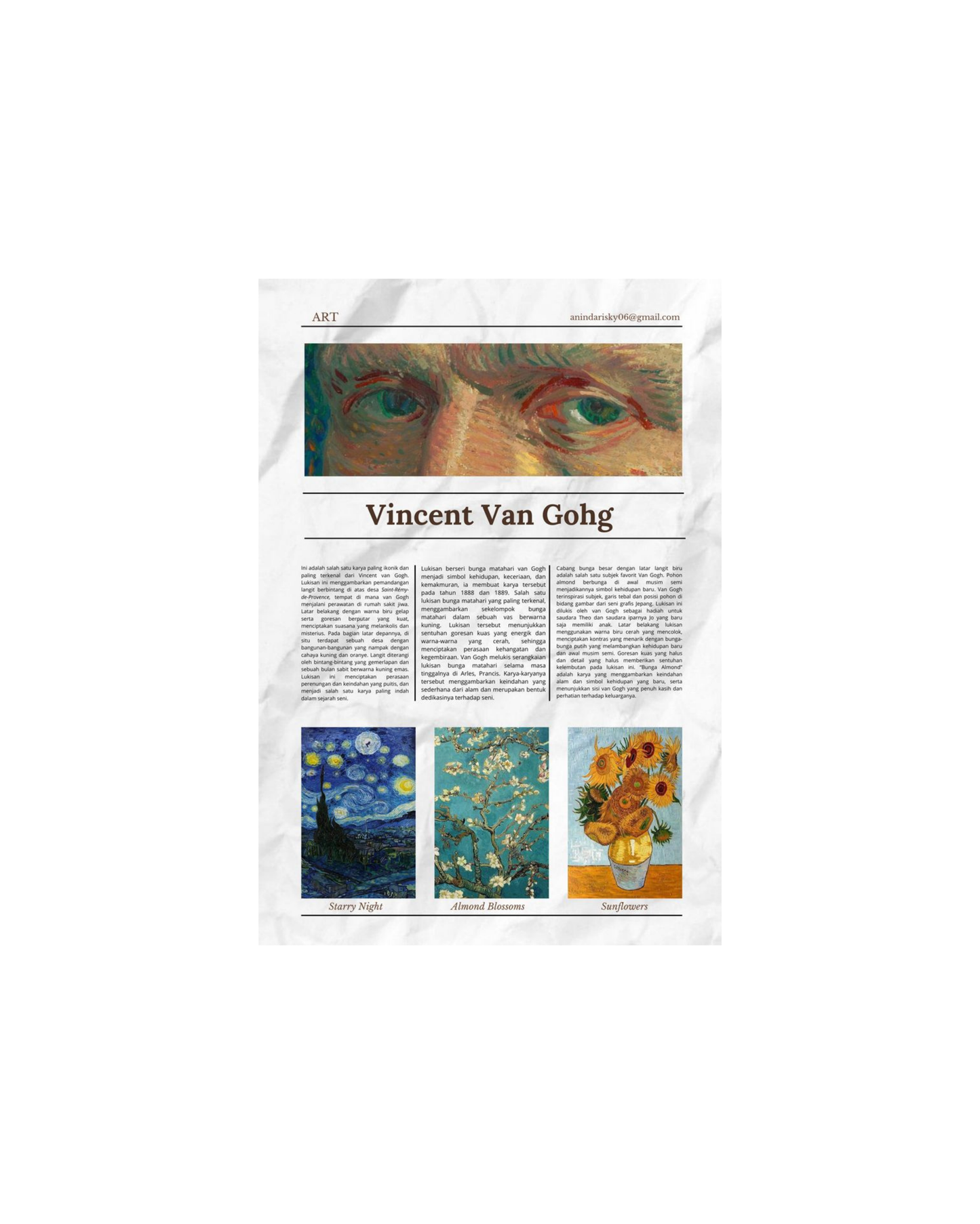 Van Gogh Themed Posters