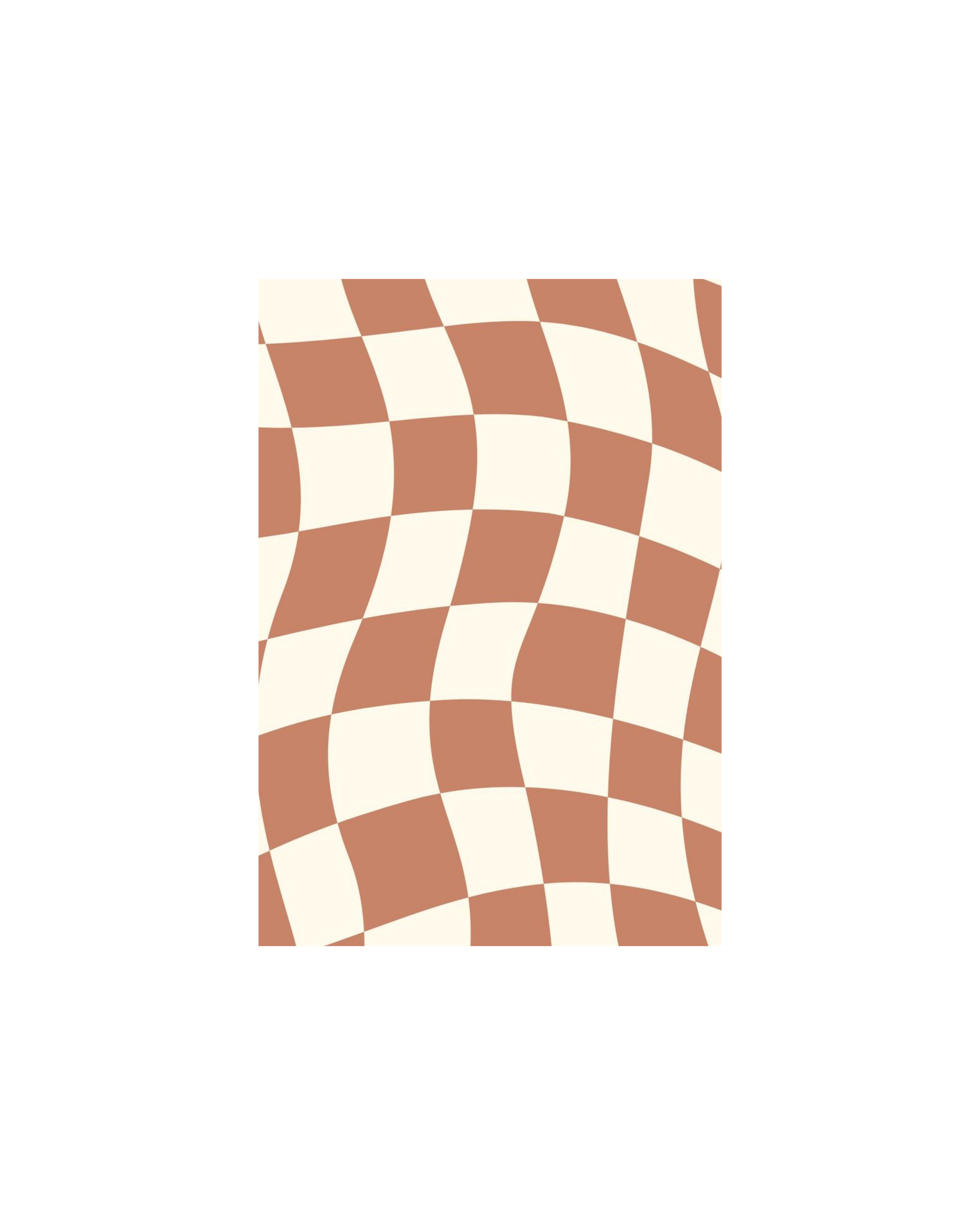 Aesthetic Checkered Themed Posters