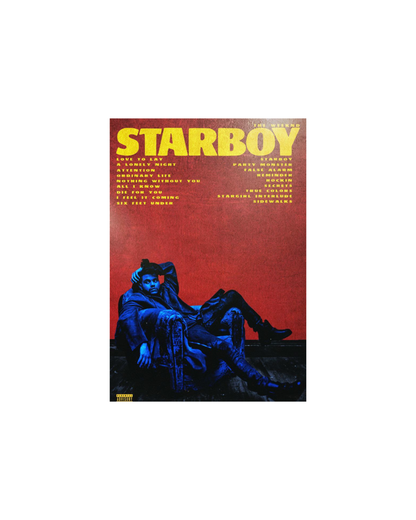 Star Girl-Boy Themed Posters