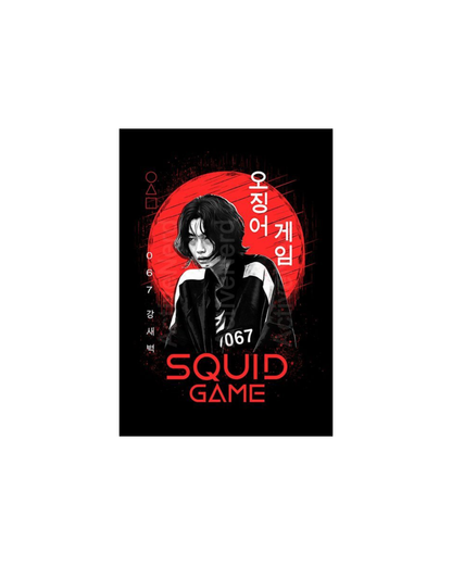 Squid Game Themed Posters