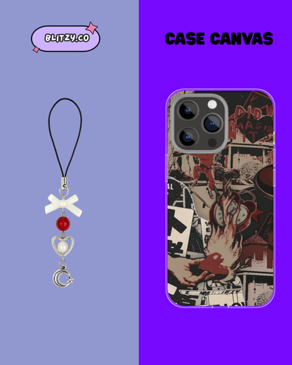 Celestial dreams Themed Phone Case & Charm