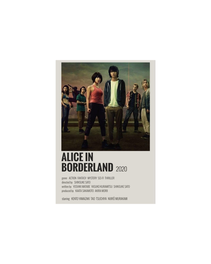 Alice In The Borderlands Themed Posters