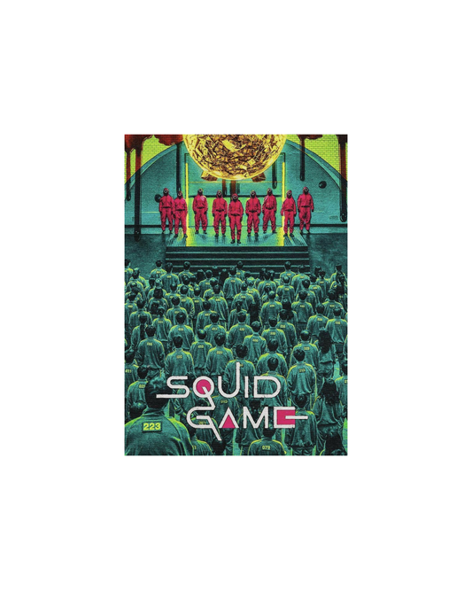 Squid Game Themed Posters