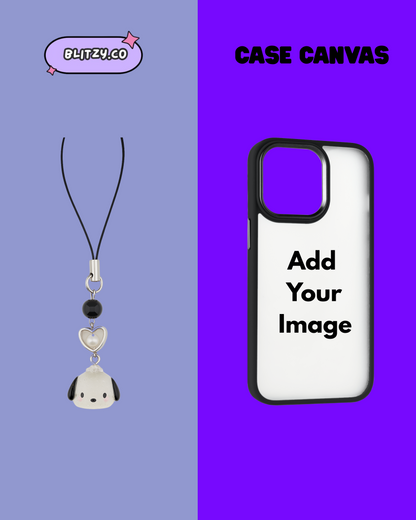 Add Your Design Phone Case with Charm