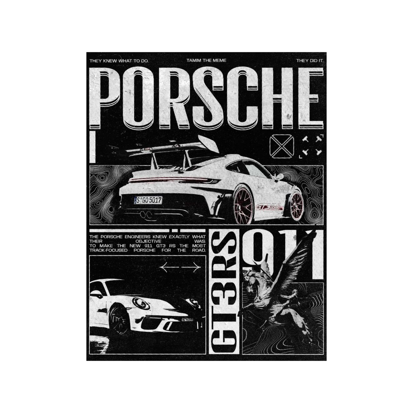 Porsche Themed Car Posters