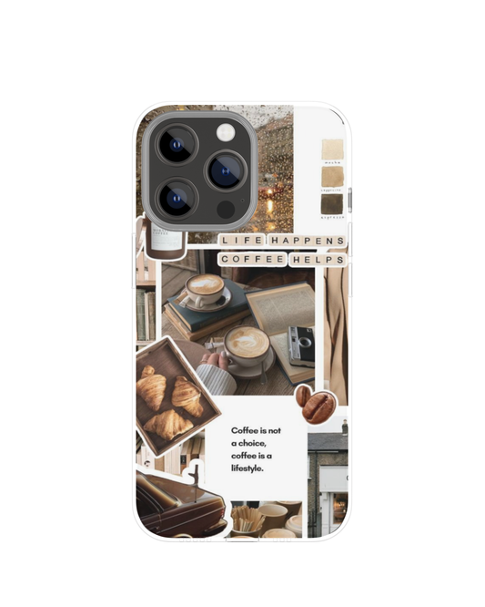 Coffee Enthusiast Themed Phone Case